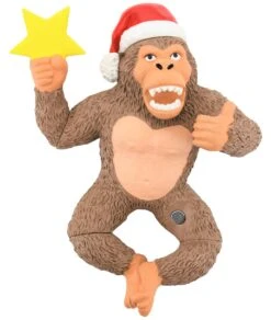 King Kong Climbing The Tree Funny Christmas Tree Topper - Large 10" 33 King Kong Climbing The Tree Funny Christmas Tree Topper - Large 10" -Northlight Shop 1003163966347 2