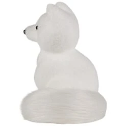 Northlight Sitting Artic Fox Pup Christmas Figurine - 7.5" White 15 Northlight Sitting Artic Fox Pup Christmas Figurine - 7.5" White -Northlight Shop 106871958580112
