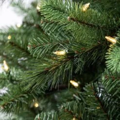 9ft. Pre-Lit Rothwell Fir Realistic Artificial Christmas Tree, Warm White LED Lights By Ashland® 14 9ft. Pre-Lit Rothwell Fir Realistic Artificial Christmas Tree, Warm White LED Lights By Ashland® -Northlight Shop 10742807 4