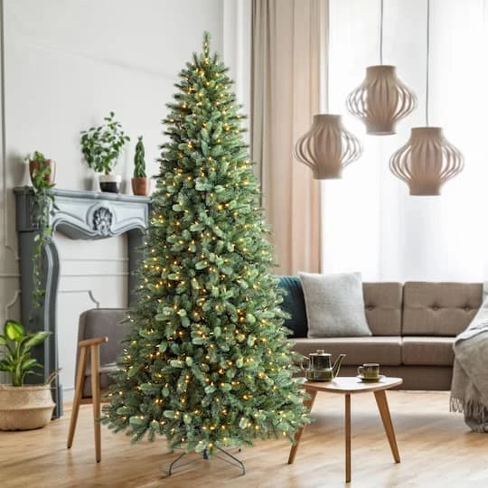 9ft. Pre-Lit Rothwell Fir Realistic Artificial Christmas Tree, Warm White LED Lights By Ashland® 12 9ft. Pre-Lit Rothwell Fir Realistic Artificial Christmas Tree, Warm White LED Lights By Ashland® - Image 10