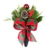 Red & Green Ornament & Pinecone Remembrance Cone By Ashland® 1 Red & Green Ornament & Pinecone Remembrance Cone By Ashland® -Northlight Shop 10785190 1