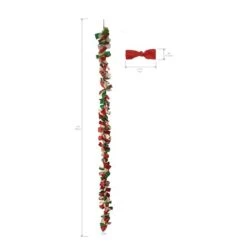 6ft. Fabric Christmas Garland By Ashland® 9 6ft. Fabric Christmas Garland By Ashland® -Northlight Shop 10790361 3