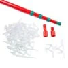 Simple Living Set Of 25 Ladderless Red And Green Light Hanging Kit, 11ft 2 Simple Living Set Of 25 Ladderless Red And Green Light Hanging Kit, 11ft -Northlight Shop 1152950182918087328
