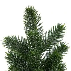 Northlight Mini Iced Pine Artificial Christmas Trees - 10" - Set Of 3 Green -Northlight Shop 1152983261924984288