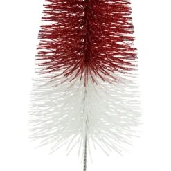 Northlight Glittered Bottlebrush Christmas Tree - 12" - Red And White 16 Northlight Glittered Bottlebrush Christmas Tree - 12" - Red And White -Northlight Shop 1153119202744091872