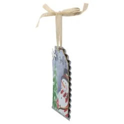 Northlight 8" Galvanized Metal 'Be Jolly' Gift Tag Christmas Wall Decor Blue 9 Northlight 8" Galvanized Metal 'Be Jolly' Gift Tag Christmas Wall Decor Blue -Northlight Shop 1153301796182942368