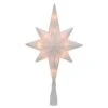 Northlight 11" Lighted Frosted Clear And Rose Gold Bethlehem Star Christmas Tree Topper - Clear Lights 1 Northlight 11" Lighted Frosted Clear And Rose Gold Bethlehem Star Christmas Tree Topper - Clear Lights -Northlight Shop 1153301796244284064