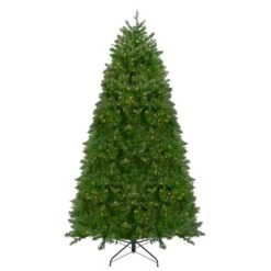 Northlight 12' Pre-lit Northern Pine Full Artificial Christmas Tree - Warm Clear LED Lights Green 12 Northlight 12' Pre-lit Northern Pine Full Artificial Christmas Tree - Warm Clear LED Lights Green -Northlight Shop 1153301796428309152
