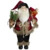 Northlight Standing Santa Christmas Figure With Snow Shoes And Bear - 18" Red 2 Northlight Standing Santa Christmas Figure With Snow Shoes And Bear - 18" Red -Northlight Shop 1153301797407679136