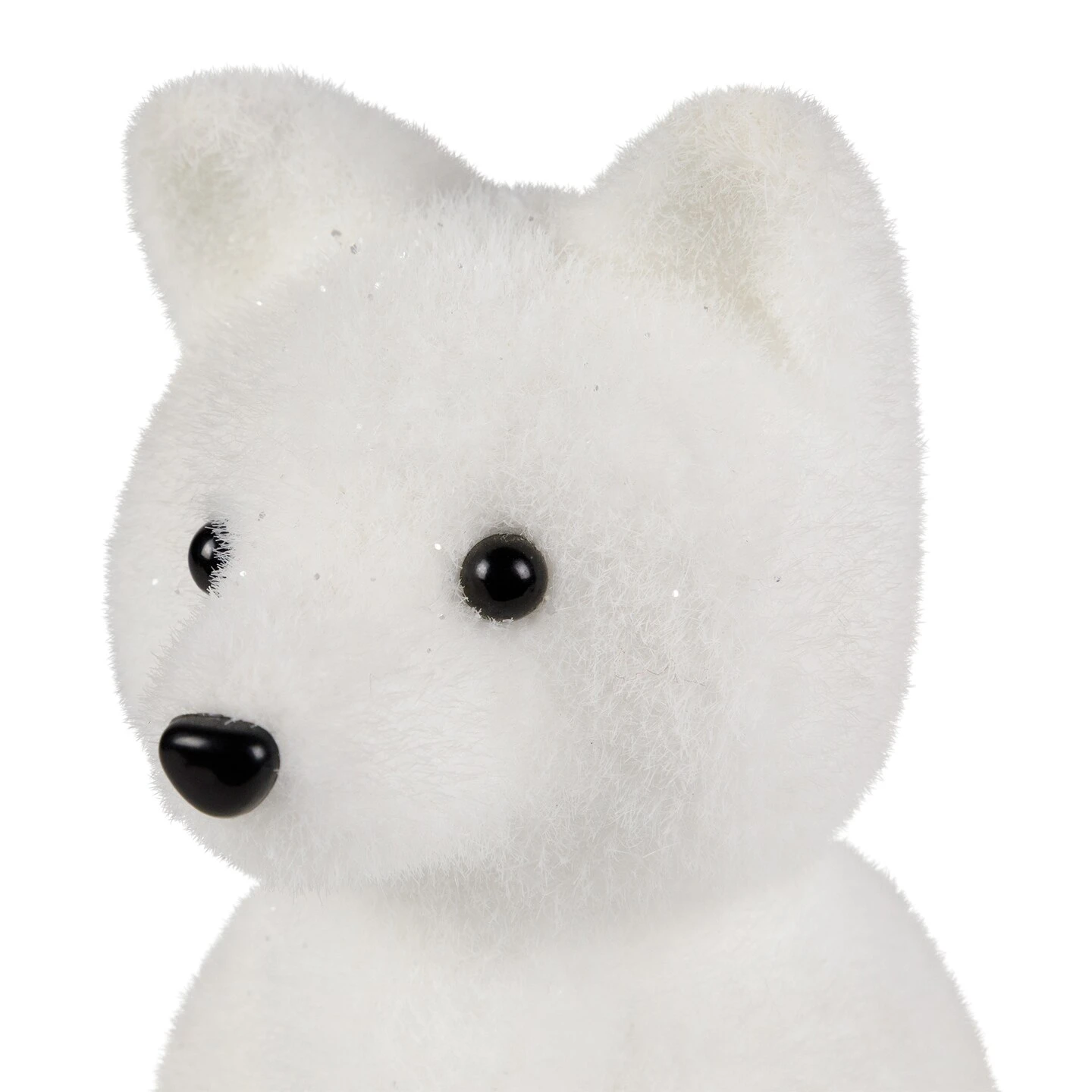 Northlight Sitting Artic Fox Pup Christmas Figurine - 7.5" White 9 Northlight Sitting Artic Fox Pup Christmas Figurine - 7.5" White - Image 7
