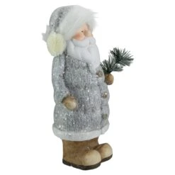 Northlight Ceramic Santa Holding Pine Sprig Christmas Figure - 18" Brown 10 Northlight Ceramic Santa Holding Pine Sprig Christmas Figure - 18" Brown -Northlight Shop 1153422313638453920