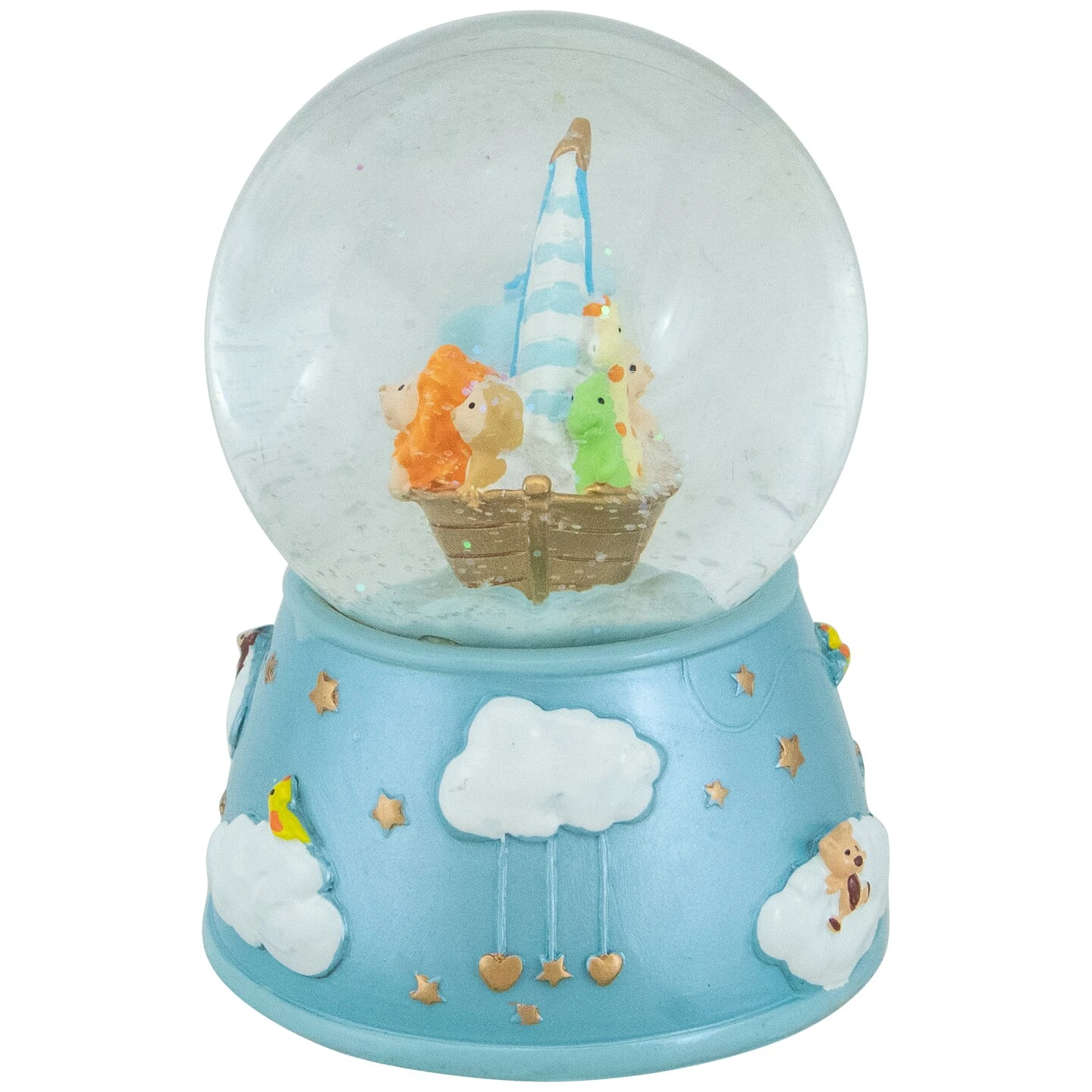 Northlight 5" Children's Blue Sleepy Time Musical Snow Globe 7 Northlight 5" Children's Blue Sleepy Time Musical Snow Globe - Image 5