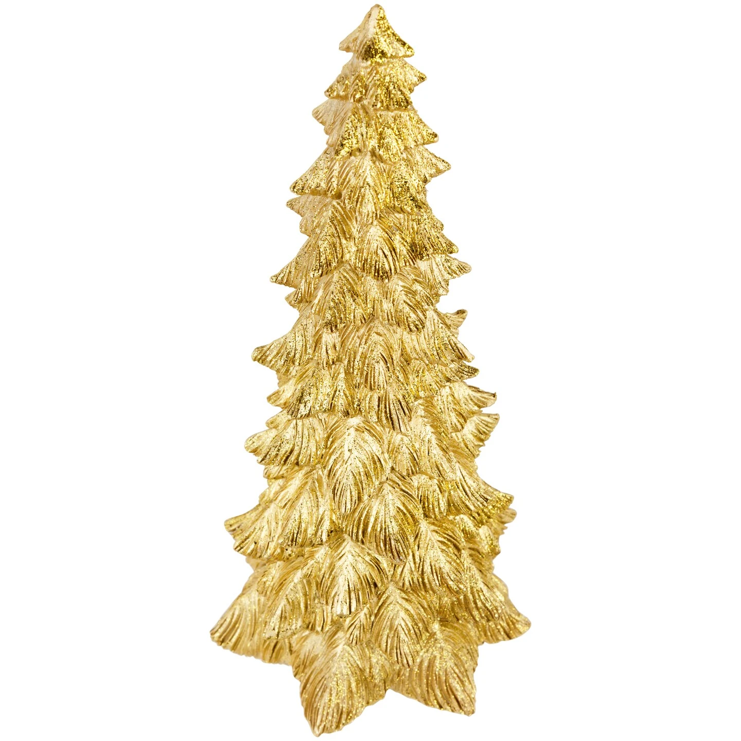 Northlight Metallic Woodland Tree Christmas Decoration - 12.5" Gold 8 Northlight Metallic Woodland Tree Christmas Decoration - 12.5" Gold - Image 6