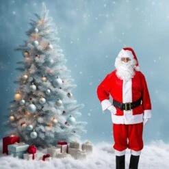 10-Pieces Plush Santa Suit With Belt, Gloves, Boot Tops, Hat & More Accessories 20 10-Pieces Plush Santa Suit With Belt, Gloves, Boot Tops, Hat & More Accessories -Northlight Shop 119609155009456 1