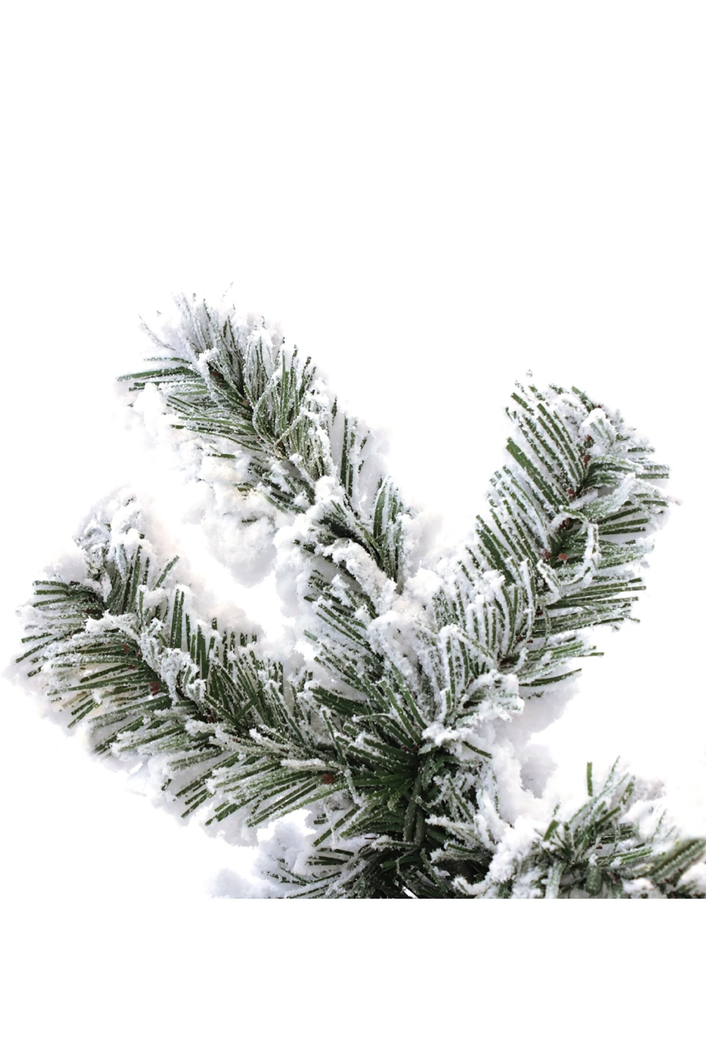 Perfect Holiday 6.5' Heavy Snow Flocked Christmas Tree With Metal Stand 9 Perfect Holiday 6.5' Heavy Snow Flocked Christmas Tree With Metal Stand - Image 7