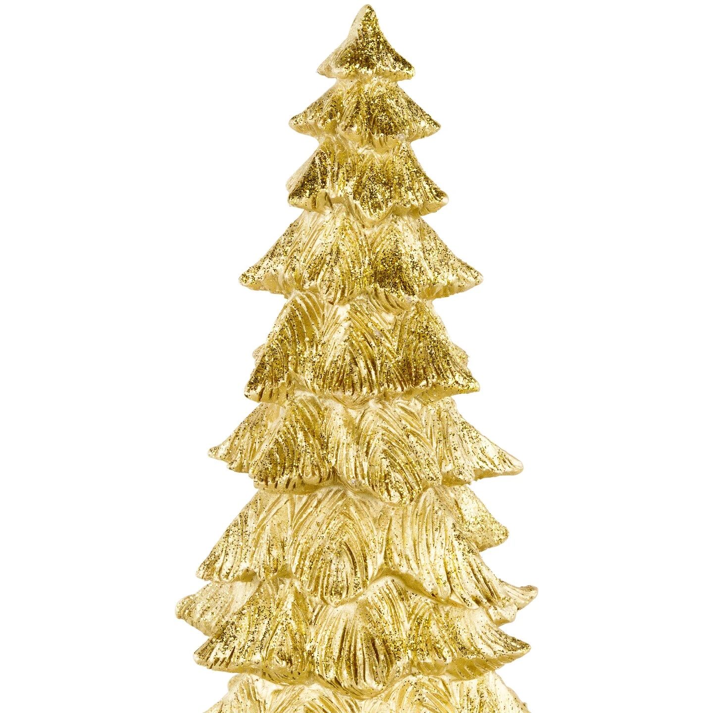 Northlight Metallic Woodland Tree Christmas Decoration - 12.5" Gold 6 Northlight Metallic Woodland Tree Christmas Decoration - 12.5" Gold - Image 4