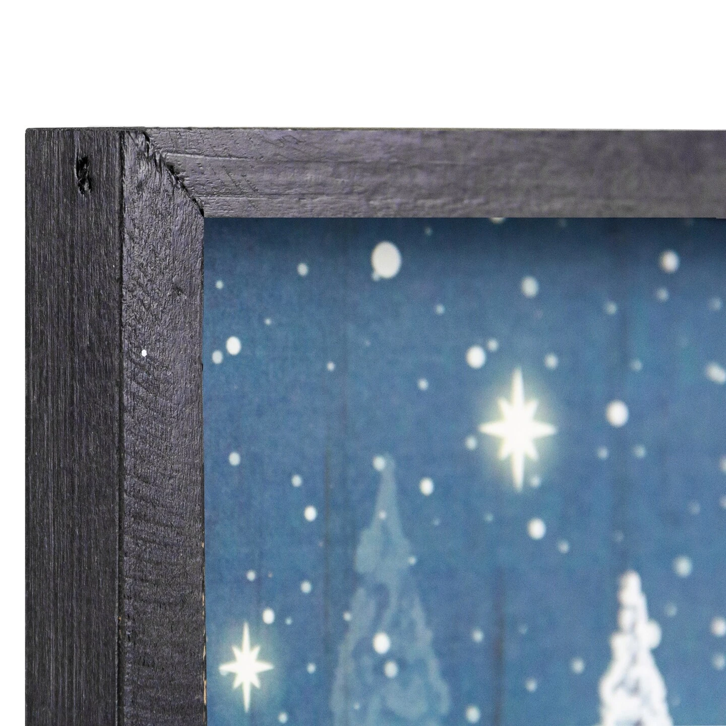 Northlight 23.5" Framed Silent Night Christmas Wall Sign Blue 9 Northlight 23.5" Framed Silent Night Christmas Wall Sign Blue - Image 7