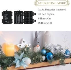 Pre-Lit Christmas Garland 13 Pre-Lit Christmas Garland -Northlight Shop 150515826276272