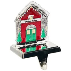 Northlight Welcome Christmas At Home House Stocking Holder - 4.5" Silver 15 Northlight Welcome Christmas At Home House Stocking Holder - 4.5" Silver -Northlight Shop 165892236049712