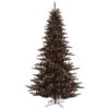 Vickerman 3' Black Fir Artificial Tree W/ Warm White Dura-Lit Italian LED Lights 1 Vickerman 3' Black Fir Artificial Tree W/ Warm White Dura-Lit Italian LED Lights -Northlight Shop 16941903143392