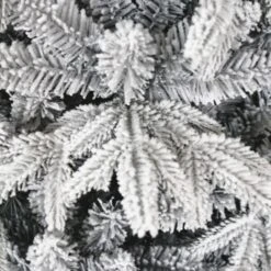 7ft Snow Flocked Artificial Christmas Tree With Realistic White Tips 25 7ft Snow Flocked Artificial Christmas Tree With Realistic White Tips -Northlight Shop 16942095620832 2