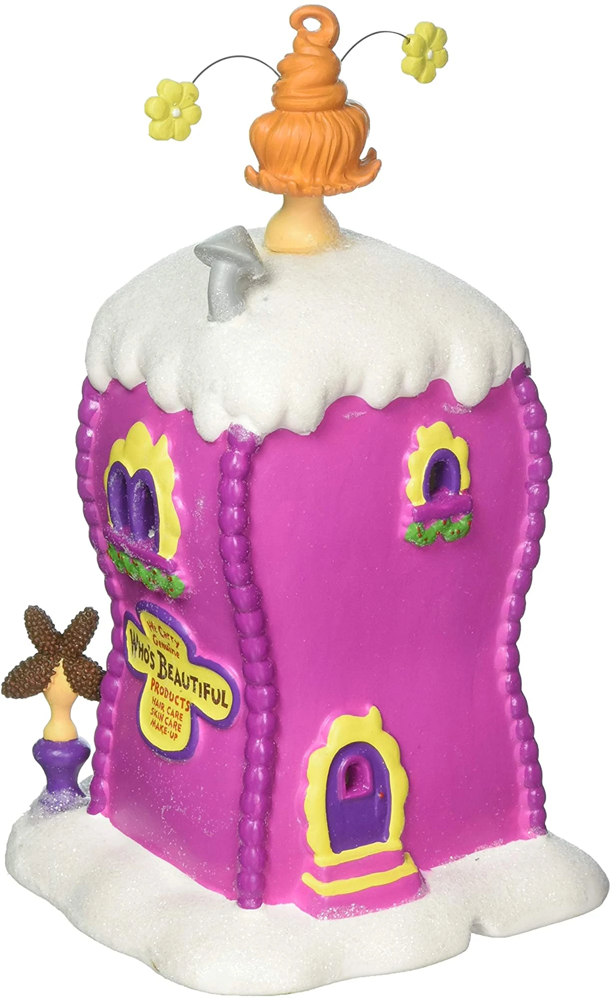 Department 56 Dept 56 Dr Suess The Grinch Who La La Boutique Lighted Christmas Building #4059422 Pink 6 Department 56 Dept 56 Dr Suess The Grinch Who La La Boutique Lighted Christmas Building #4059422 Pink - Image 4