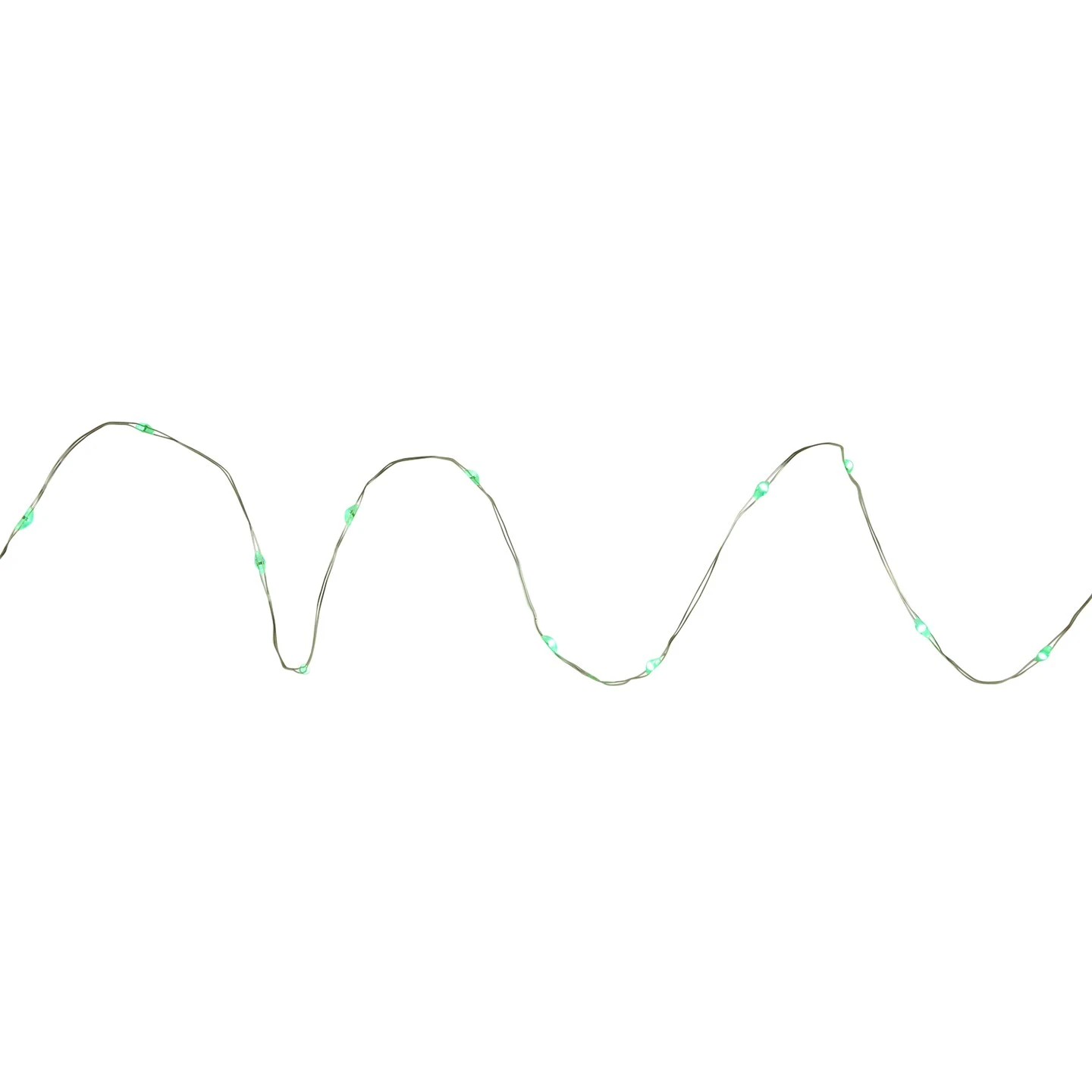 Northlight LED Micro Fairy Christmas Lights - Green - 6ft Copper Wire - 20ct 7 Northlight LED Micro Fairy Christmas Lights - Green - 6ft Copper Wire - 20ct - Image 5