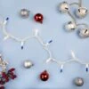 Northlight Mini Incandescent Christmas Lights - Blue And Clear - 10' White Wire - 50ct 2 Northlight Mini Incandescent Christmas Lights - Blue And Clear - 10' White Wire - 50ct -Northlight Shop 175622370621904