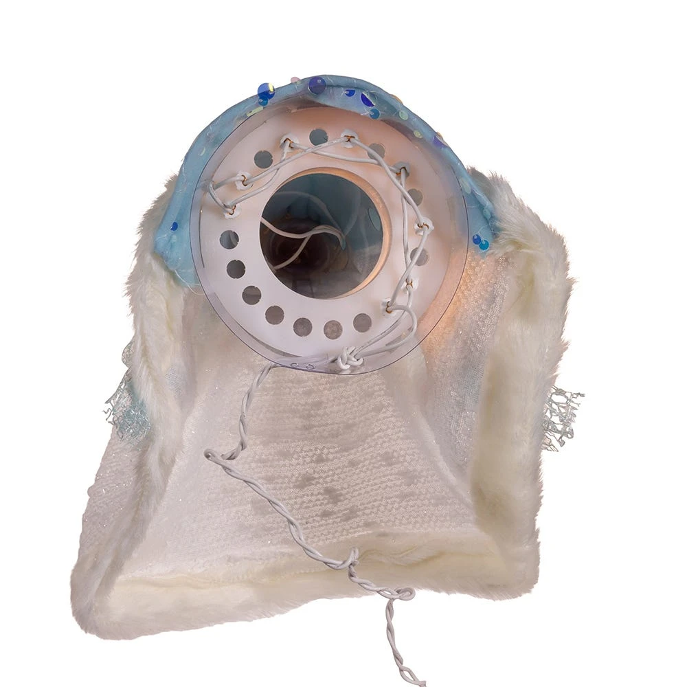 Kurt Adler 14-Inch UL 10-Light Coastal Beach Angel Tree Topper 7 Kurt Adler 14-Inch UL 10-Light Coastal Beach Angel Tree Topper - Image 5