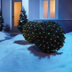 Multicolor Warm White Decorative String Lights 6.5x9.8 FT