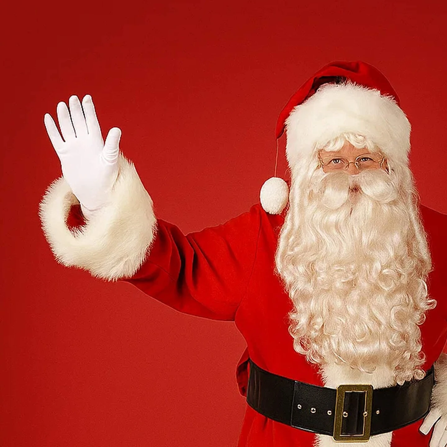 Regal Red Velvet Santa Pants With Side Pockets 10 Regal Red Velvet Santa Pants With Side Pockets - Image 8