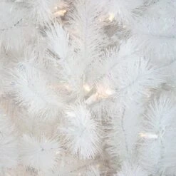 Northlight Pre-Lit White Alaskan Pine Artificial Christmas Tree - 6.5' - Warm White LED Lights 13 Northlight Pre-Lit White Alaskan Pine Artificial Christmas Tree - 6.5' - Warm White LED Lights -Northlight Shop 197697499710688