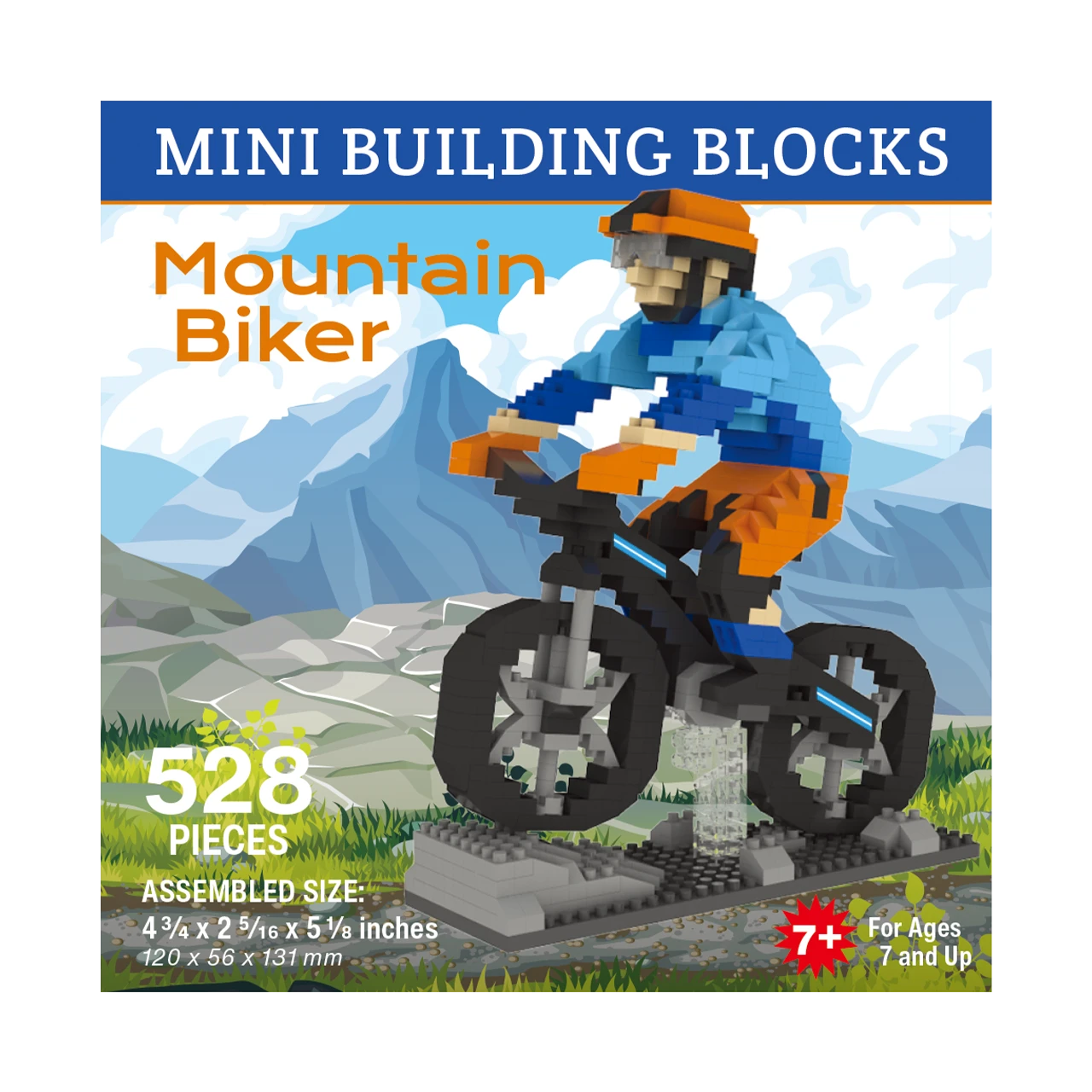 Mini Building Blocks - Mountain Biker 11 Mini Building Blocks - Mountain Biker - Image 9