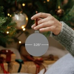 PENN LED Lighted Swirl Glass Christmas Ball Ornaments - 3.25" (82mm) - Pink And Red - 4ct -Northlight Shop 205127506813648