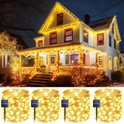 4 Pack Solar String Lights For Outside -Northlight Shop 212307234394032 2