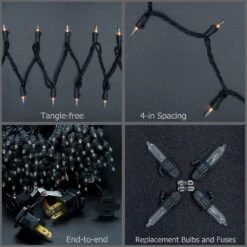 Clear Christmas Lights With Black Wire 31 Clear Christmas Lights With Black Wire -Northlight Shop 212307274239920 2