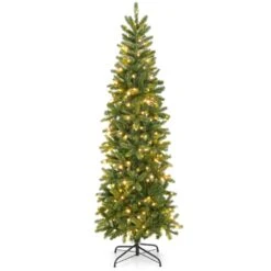 6 Feet Pre-Lit Artificial Christmas Tree With 648 PVC PE Branch Tips 28 6 Feet Pre-Lit Artificial Christmas Tree With 648 PVC PE Branch Tips -Northlight Shop 219934315116384 1