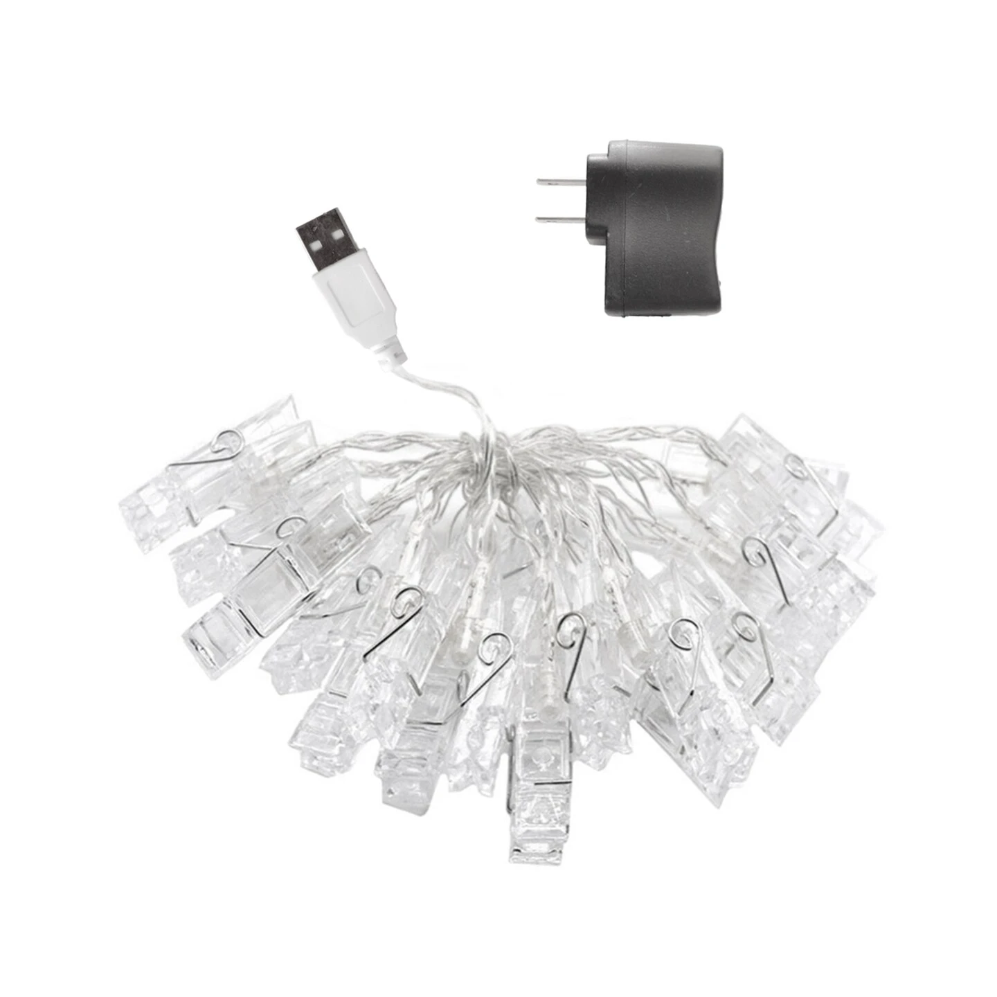 Perfect Holiday 20 LED 2M Clip String Light - Warm White 6 Perfect Holiday 20 LED 2M Clip String Light - Warm White - Image 4