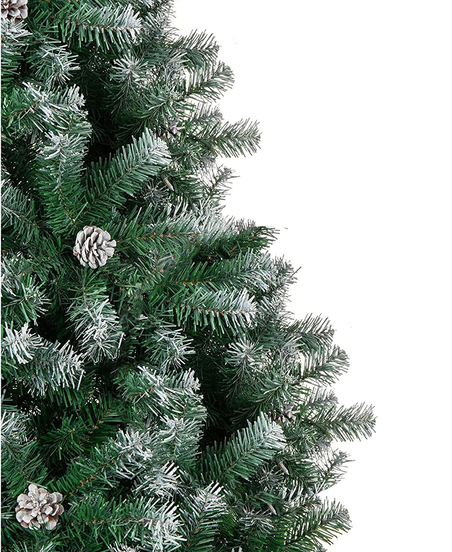 Perfect Holiday Frosted Oregon Fir With Snow Dusted Pine Cones 6 Perfect Holiday Frosted Oregon Fir With Snow Dusted Pine Cones - Image 4