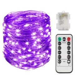 Waterproof Christmas Fairy Lights Purple
