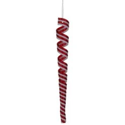 Northlight Pack Of 4 Red And White Candy Curls Christmas Ornaments 7" 14 Northlight Pack Of 4 Red And White Candy Curls Christmas Ornaments 7" -Northlight Shop 221975501047520