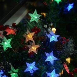 Solar Lights Star 50LED String Lights 20 Solar Lights Star 50LED String Lights -Northlight Shop 221975826663136 1