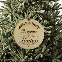 Worlds Most Awesome Hostess - Ornament -Northlight Shop 224530094751840 1