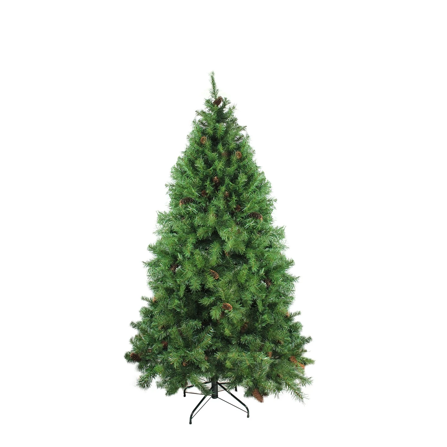 Northlight 7.5' Medium Dakota Red Pine Artificial Christmas Tree With Pinecones - Unlit Green 8 Northlight 7.5' Medium Dakota Red Pine Artificial Christmas Tree With Pinecones - Unlit Green - Image 6