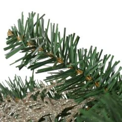 Northlight 30" Pink And Gold Frosted Artificial Christmas Teardrop Swag - Unlit 10 Northlight 30" Pink And Gold Frosted Artificial Christmas Teardrop Swag - Unlit -Northlight Shop 2305871687030006432