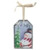 Northlight 8" Galvanized Metal 'Be Jolly' Gift Tag Christmas Wall Decor Blue 1 Northlight 8" Galvanized Metal 'Be Jolly' Gift Tag Christmas Wall Decor Blue -Northlight Shop 2305871687923393184