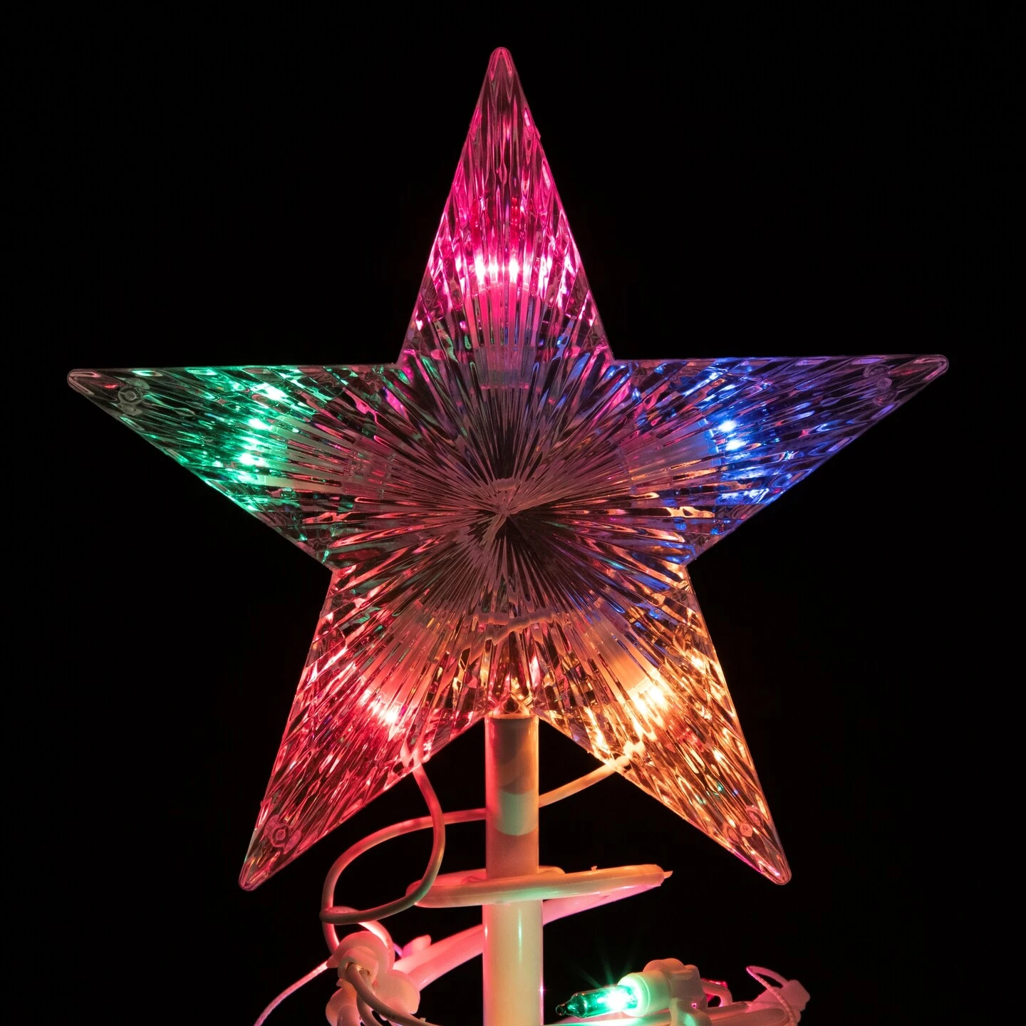 Northlight Lighted Sprial Outdoor Christmas Trees - 4' And 6' - Multi-Color - Set Of 2 White 9 Northlight Lighted Sprial Outdoor Christmas Trees - 4' And 6' - Multi-Color - Set Of 2 White - Image 7