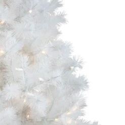Northlight Pre-Lit White Alaskan Pine Artificial Christmas Tree - 6.5' - Warm White LED Lights 14 Northlight Pre-Lit White Alaskan Pine Artificial Christmas Tree - 6.5' - Warm White LED Lights -Northlight Shop 2305989237570159840
