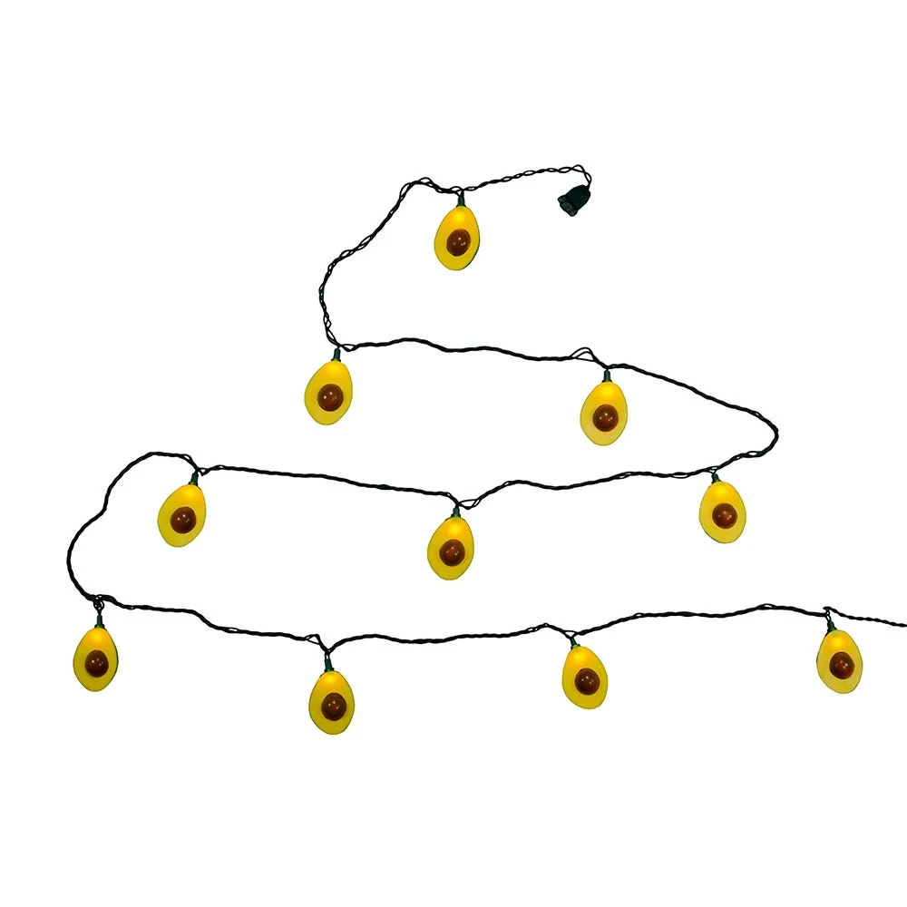 Kurt Adler UL 10-Light Avocado Light Set 9 Kurt Adler UL 10-Light Avocado Light Set - Image 7