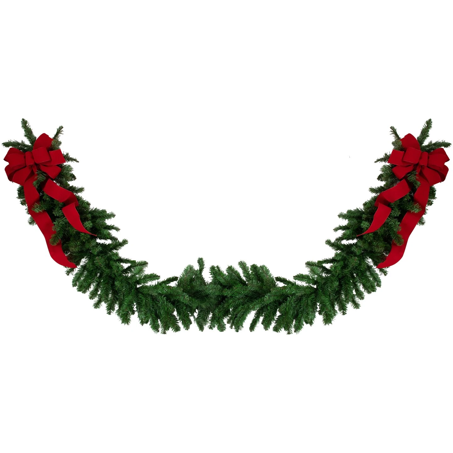 Northlight Balsam Pine Artificial Commercial Christmas Garland - 50' X 14" - Unlit Green 9 Northlight Balsam Pine Artificial Commercial Christmas Garland - 50' X 14" - Unlit Green - Image 7